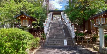 東郷神社の階段