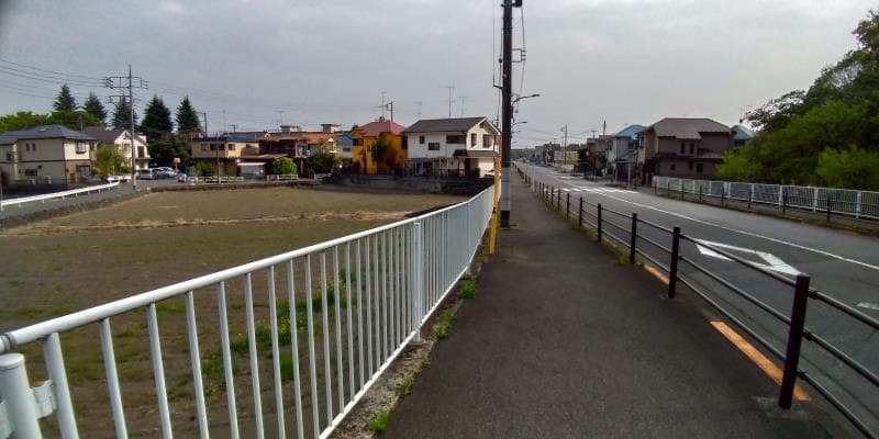 城山に向かう道中