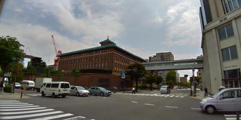 神奈川県庁のレトロな庁舎