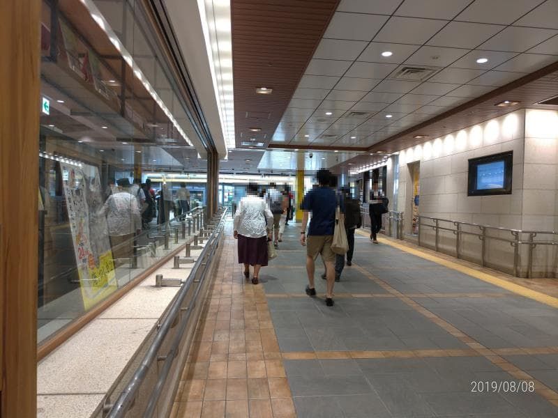 立川駅の北改札