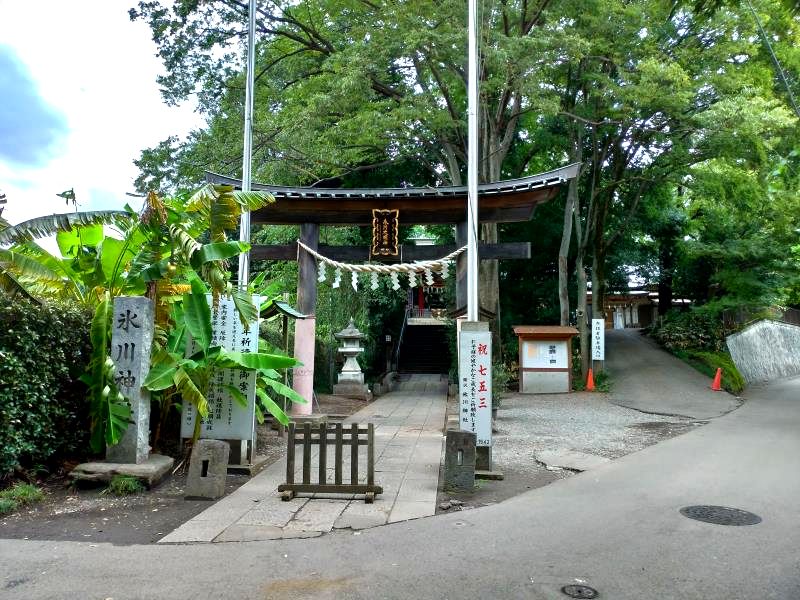 神社の入口